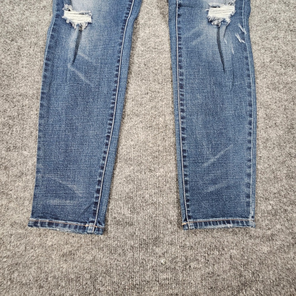 Wild Blue Sadie Robertson Distressed Skinny Legging Jeans Women 13 Medium Wash - Picture 4 of 14